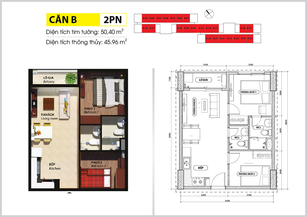 Thiet Ke Can Thuong 50m2 Bcons Suoi Tien